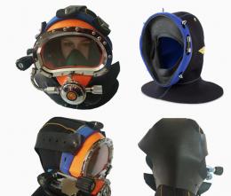 Diver Dive Diving Helmet Equipment